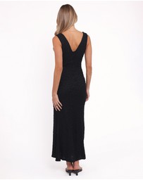 Petal & Pup - Sinclair Midi Dress - Black