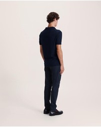 SABA - Miramar Cotton Wool Knit Polo