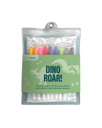 HeyDoodle - Mats 123 Series Dinosaur