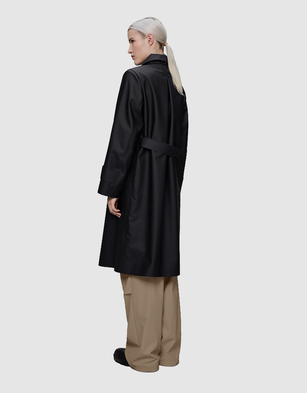 RAINS - Nara Long W Jacket Black