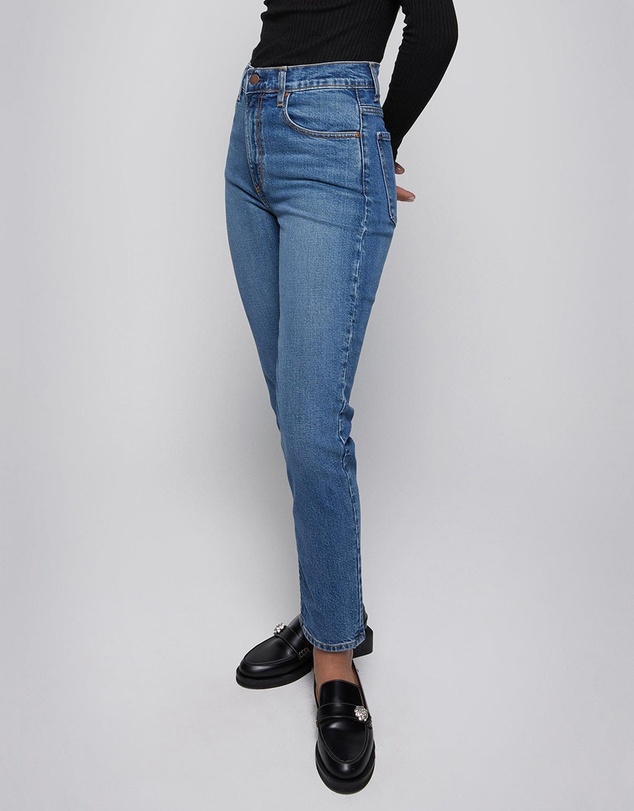 Nobody Denim - Frankie Ankle Stretch Slim High Rise Jeans
