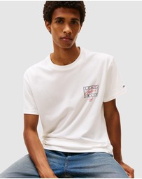 Tommy Jeans - Regular Sign Spray Short Sleeve T-Shirt