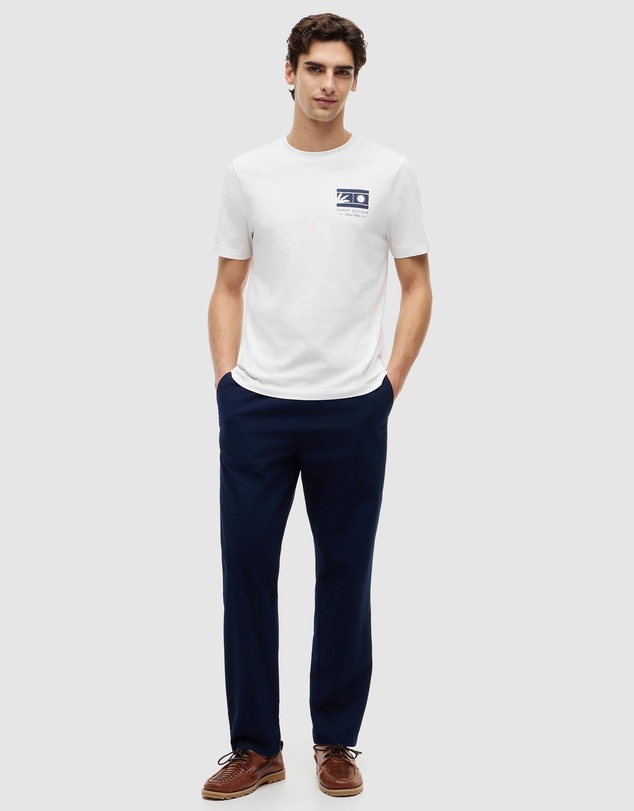 Tommy Hilfiger - Logo Graphic Jersey Crew Neck T-Shirt
