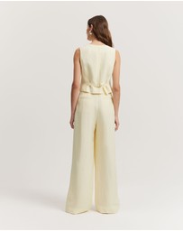 Country Road - Textured Pleat Pant