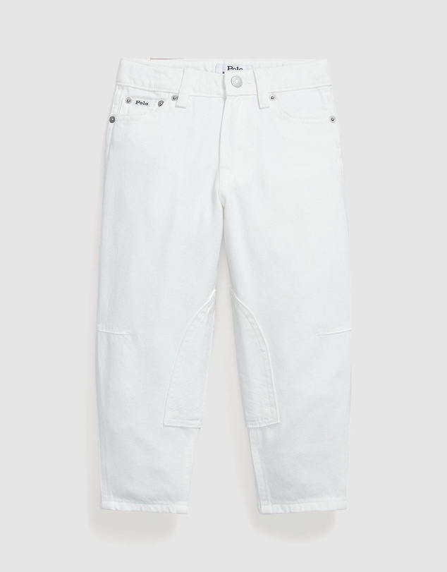 Polo Ralph Lauren - Curved Tapered Cotton Denim Jeans - Kids