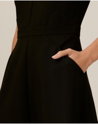 Tussah - Nora Suiting A-Line Midi Dress