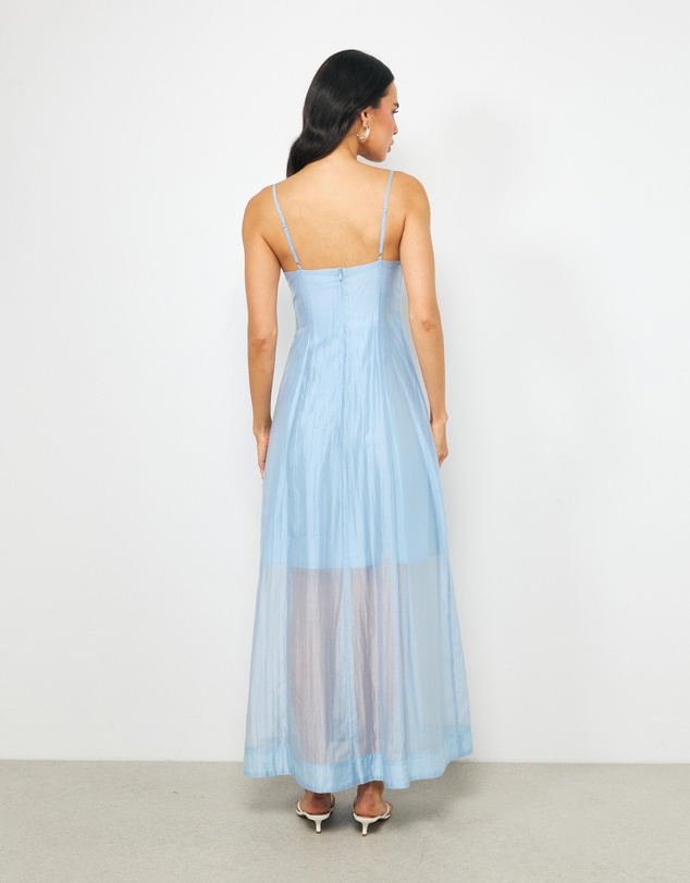 AERE - Aven Panelled Midi Dress