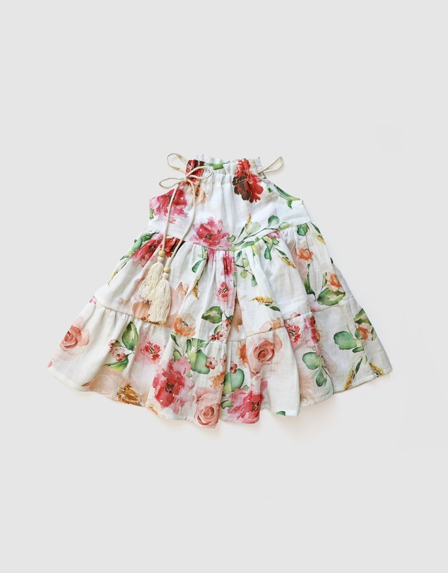 WITH LOVE FOR KIDS - Cotton Muslin Dress - Babies - Kids