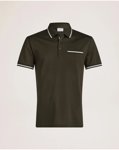 SABA - Ted Textured Cotton Polo