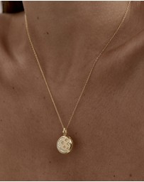 By Charlotte - My Moon and Stars Locket Pendant