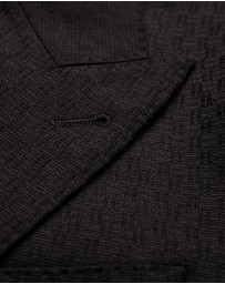Calibre - Jacquard Wool Suit Jacket Chocolate
