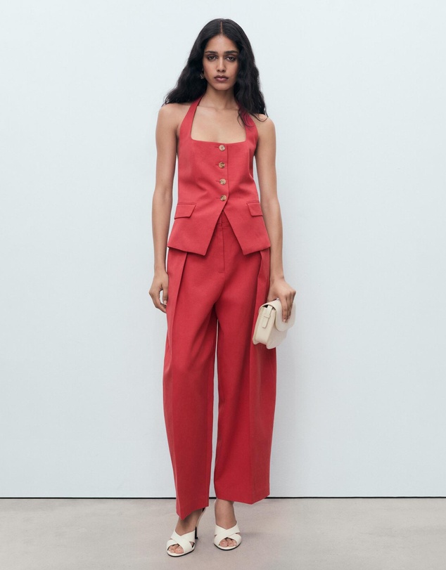 M.N.G - Linen Suit Waistcoat