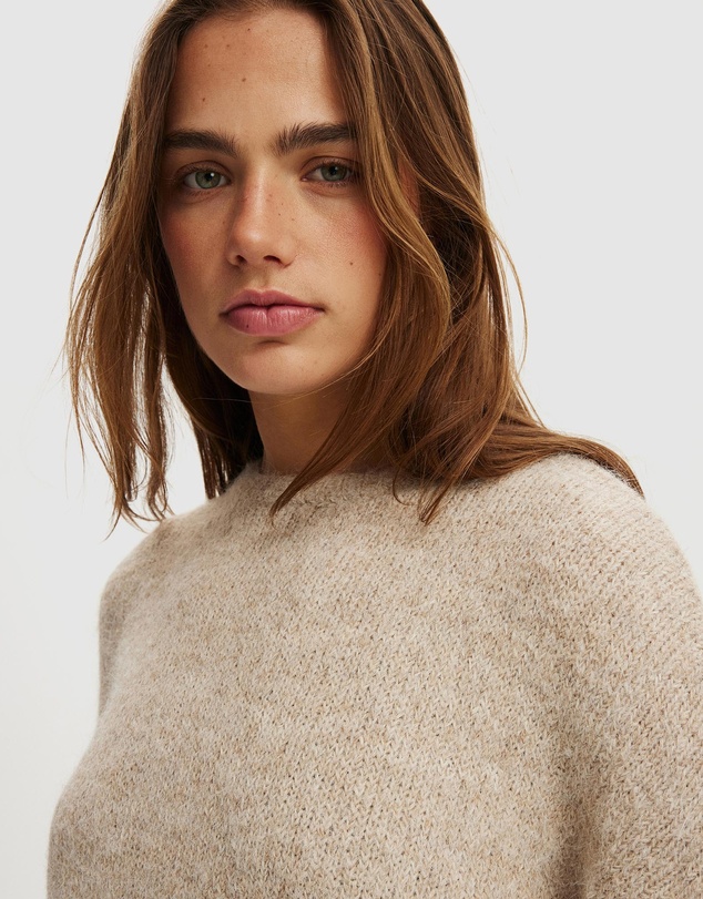 Cotton On - Luxe Crew Neck Sweater