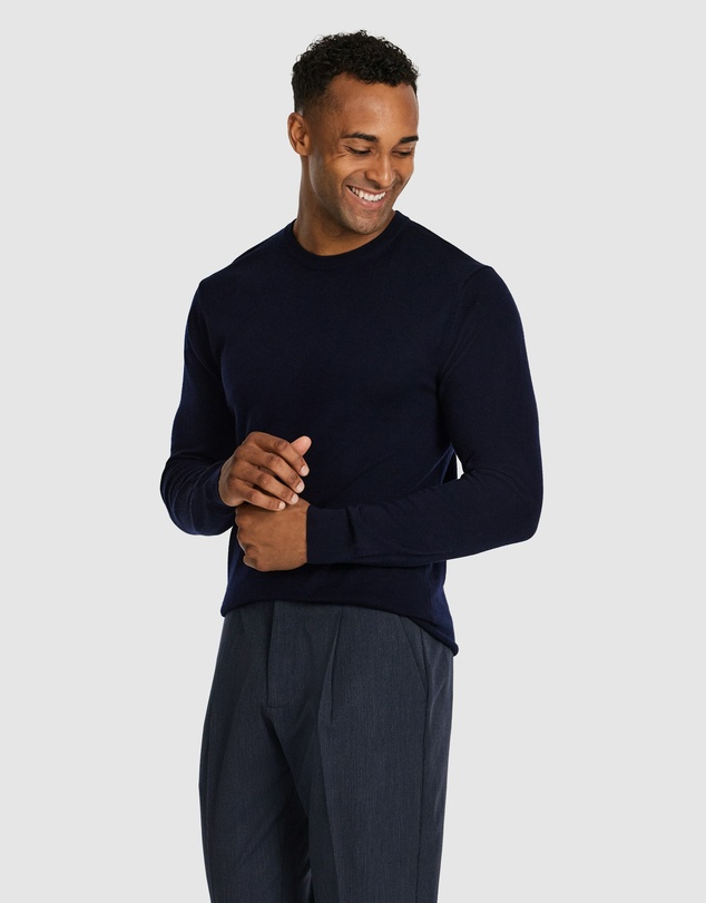 Tarocash - Wesley Merino Wool Crew Knit