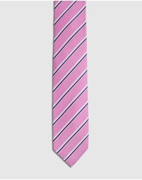 Oxford - Walker Stripe 7Cm Silk Tie