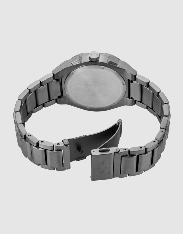 Armani Exchange - Gun-Metal Chronograph Watch