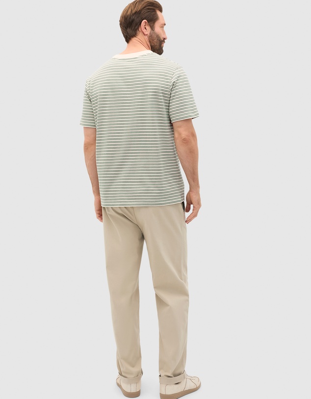 Seed Heritage - Stripe Crew Tee