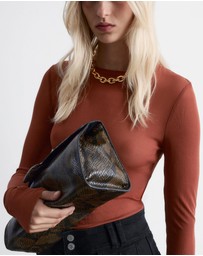 & Other Stories - Soft Leather Clutch