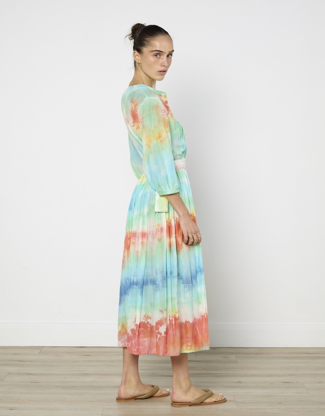 Cirkular - Pre-Loved - Luuda Tie Dye Midi Dress