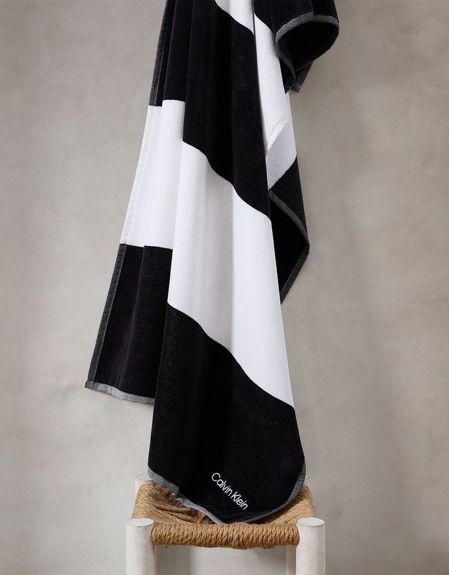 Calvin Klein Home - CK Poolside Velour Beach Towel