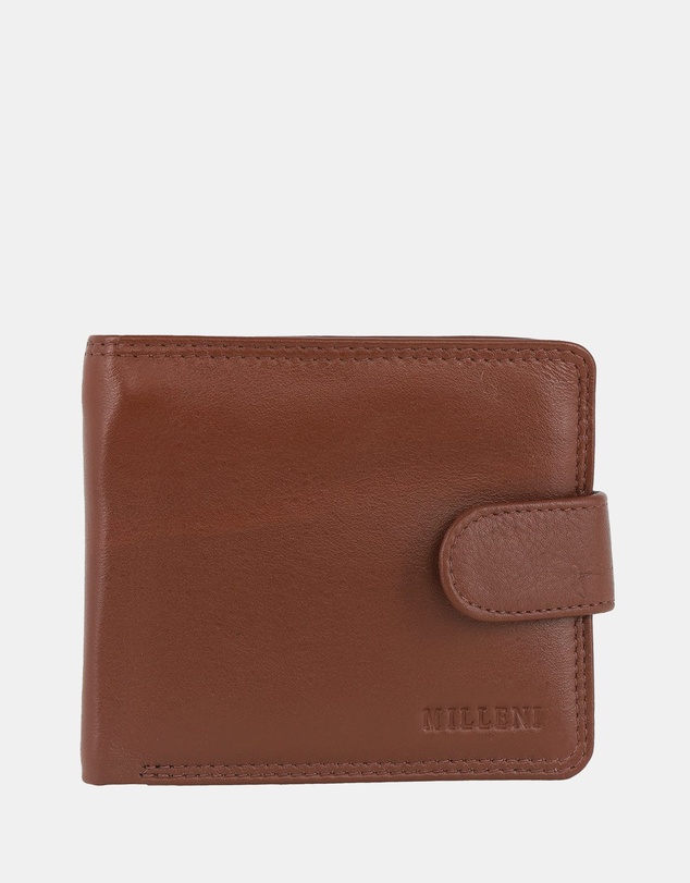 Milleni - Milleni Leather Men's Tab Wallet