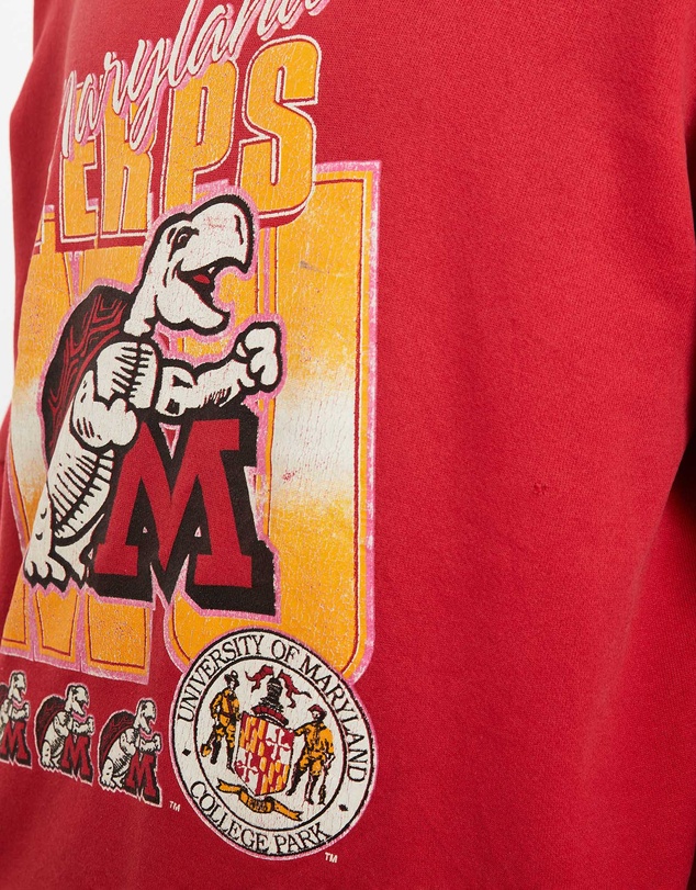 Vintage by The Real Deal - Pre Loved - Vintage 90s NCAA University of Maryland Terps Sweatshirt
