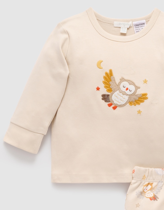 Purebaby - Thick PJ Set -Kids-Babies