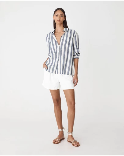 Forcast - Ikaria Linen Blend Shirt