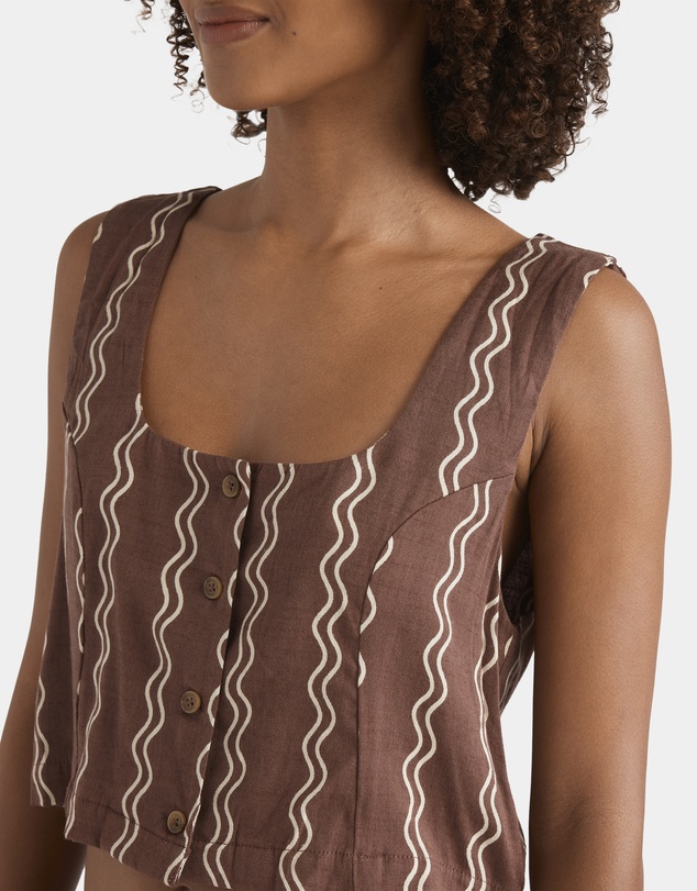 Billabong - Womens Another Wave Woven Tank Top