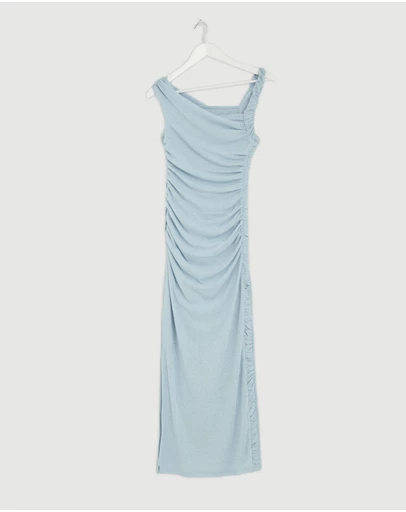 Revibe - Repaired SOVERE Rua Asym Dress - AU 8