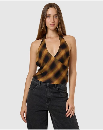 Thrills - Lost Signal Halter Top