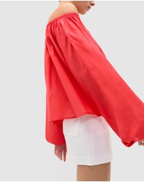 Seed Heritage - Voile Scoop Neck Blouse