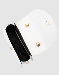 Olga Berg - Phoebe Bamboo Handle Bag