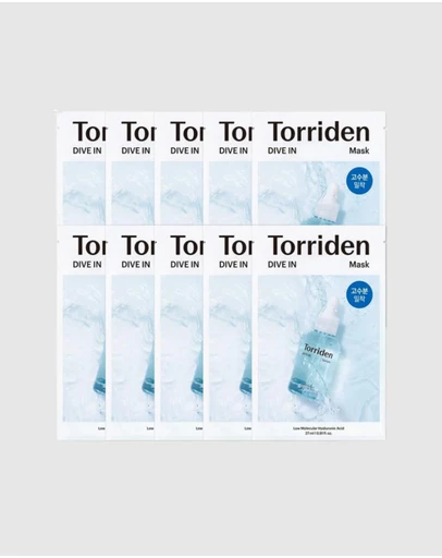 TORRIDEN - Dive-In Low Molecular Hyaluronic Acid Mask Bundle
