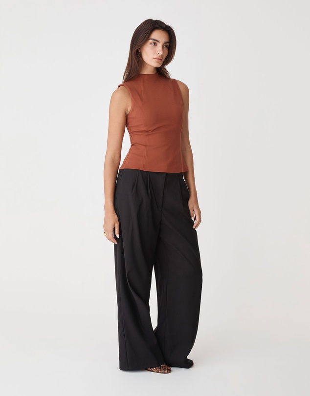 Forcast - Finnley Structured Ponte Top