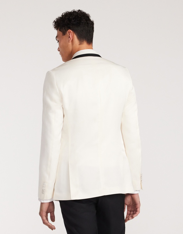 Calibre - Lapel Detail Tuxedo Jacket Ivory
