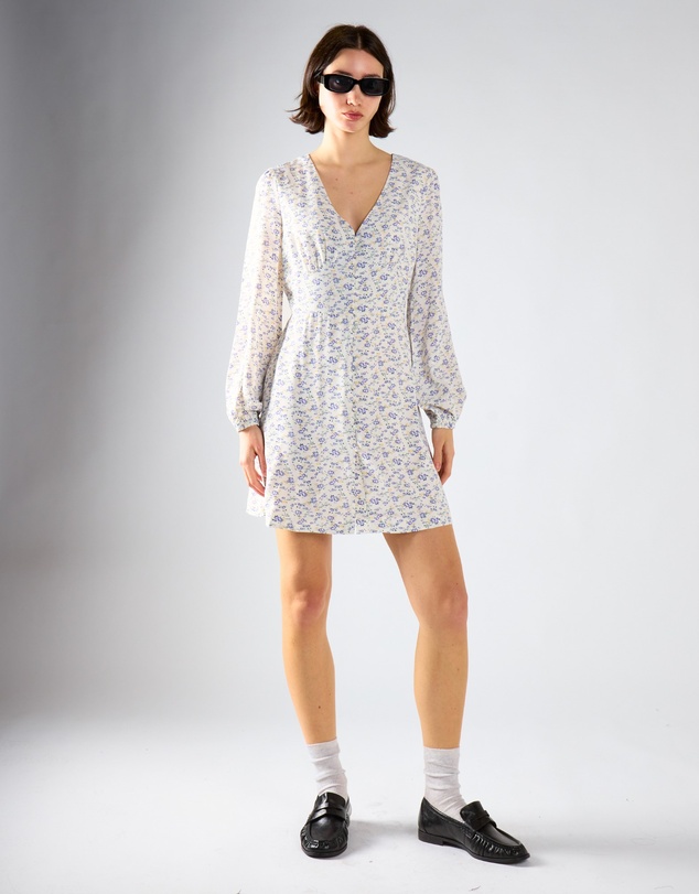 Glamorous - V-Neck Mini-Dress