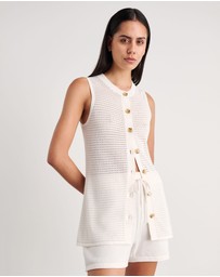 Jag - Brita Longline Knit Vest