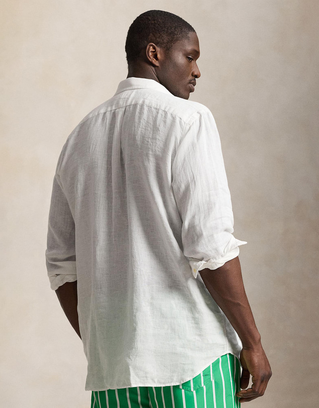 Polo Ralph Lauren - Big & Tall - Linen Shirt ICONIC EXCLUSIVE