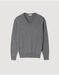 Sandro - Vneck Merinos Sweater