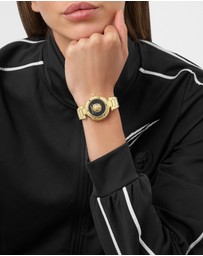 Plein Sport - OPIUM 34mm Gold Tone Analogue Watch