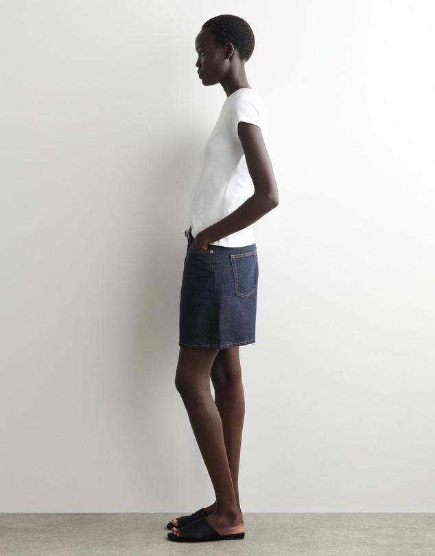 COS - High-Rise Denim Shorts