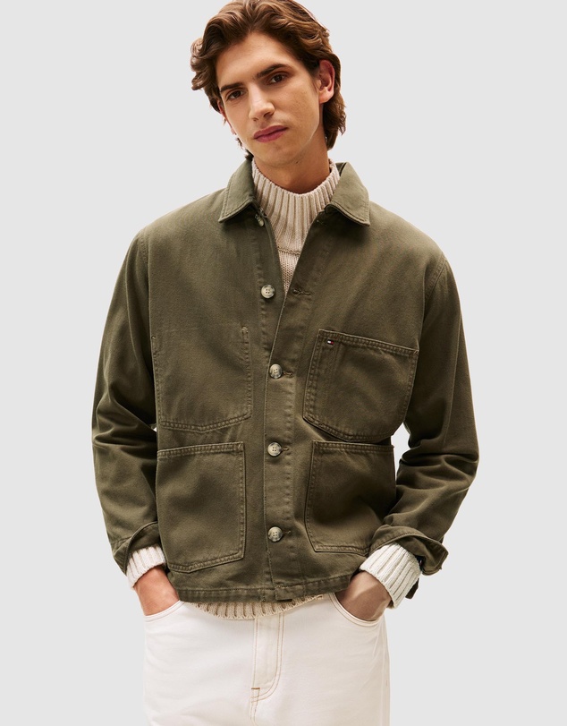 Tommy Hilfiger - Washed Denim Chore Jacket