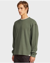 Academy Brand - Perry LS Waffle Crew