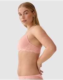 Naturana - Friday Wired Balconette T-Shirt Bra With Lace