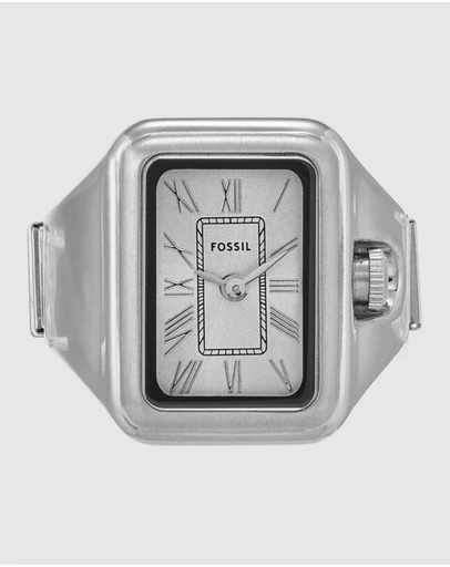 Fossil - Raquel Ring Silver Tone Analogue Watch