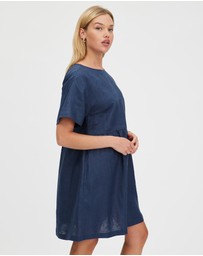 White By FTL - Zavi Linen Dress