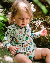 Fleur Harris - 'Beautiful World' Drift Bodysuit in Basil