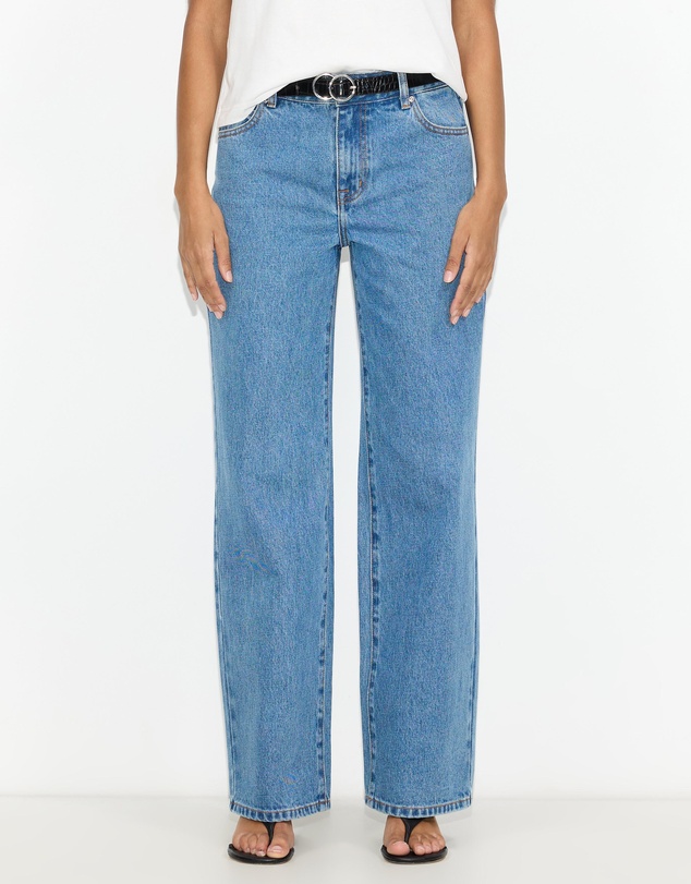 Dazie - Rome Baggy Low Rise Denim Jeans