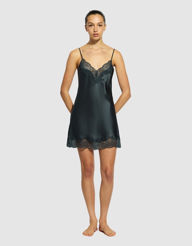 GINIA - Silk Lace Chemise